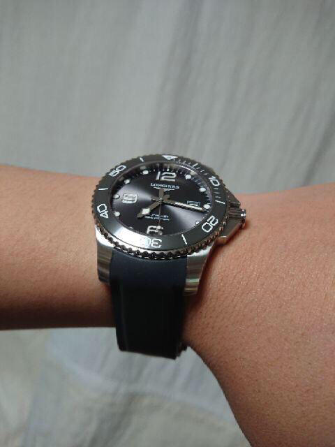浪鬼 深海征服者 康卡斯 21mm副廠橡膠折疊扣錶帶 表帶