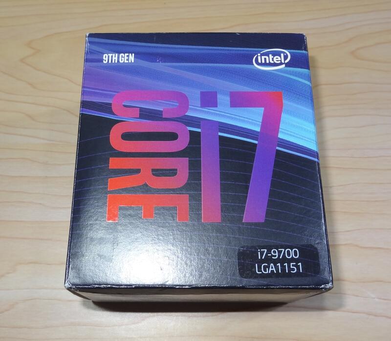 【免運】i7-9700 二手美品最頂級 Intel 九代1151CPU