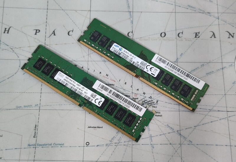 Skpc: 三星 海力士 DDR4 2133P 16GB 桌上型記憶體 雙面 16g