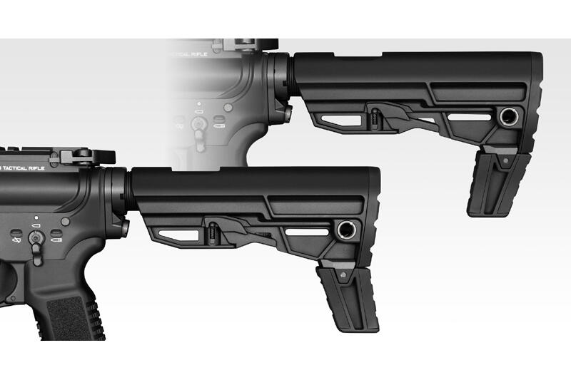 RST 紅星 - MARUI MTR16 全金屬 瓦斯槍 GBB MWS系統 黑銀版 24MAR-MTR16-GBB-S