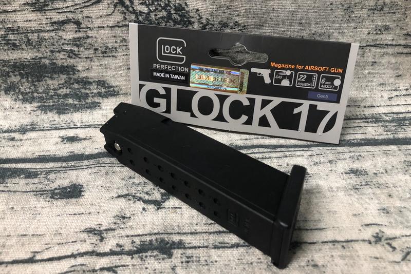 《GTS》 VFC UMAREX GLOCK G17 GEN5 瓦斯彈匣全金屬版黑色