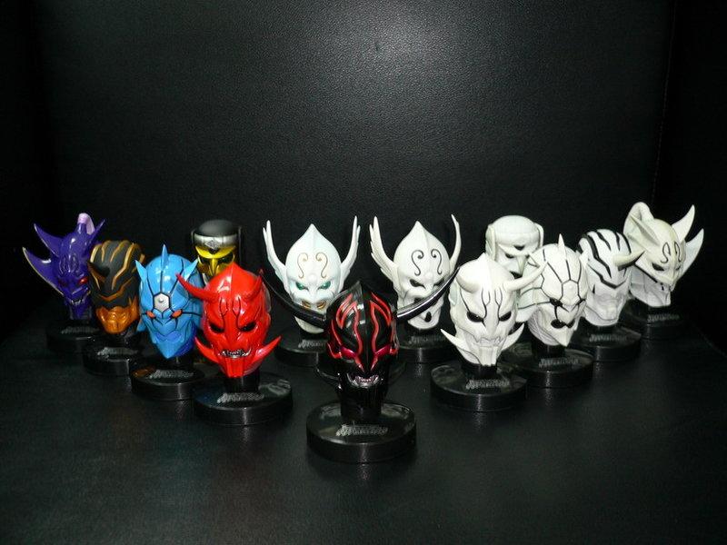 EX 特別版假面騎士 電王 異魔神 頭像 大全13款 1/6 (參號倉庫露天支部)