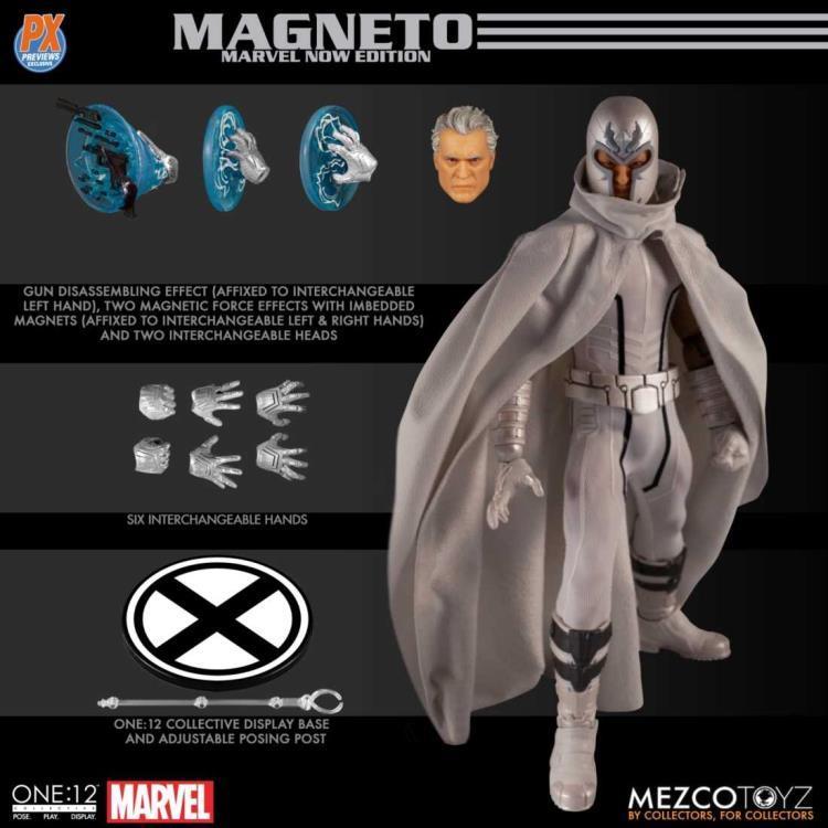 PX限定版 MEZCO  Marvel 萬磁王 Magneto X戰警  X-MEN  A10309