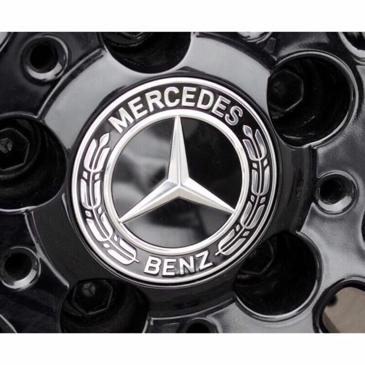 賓士 Benz 輪圈 中心蓋 AMG版 運動樣式 sport 黑色 A B C E GLA CLA GLC 原廠框適用