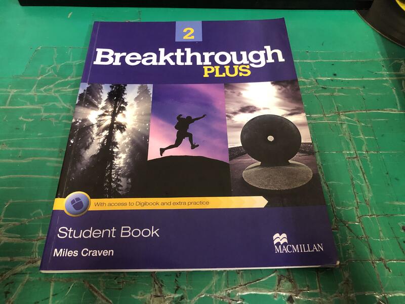 附光碟《Breakthrough Plus 2》2012 Craven 9780230438200 微劃記 <N48>