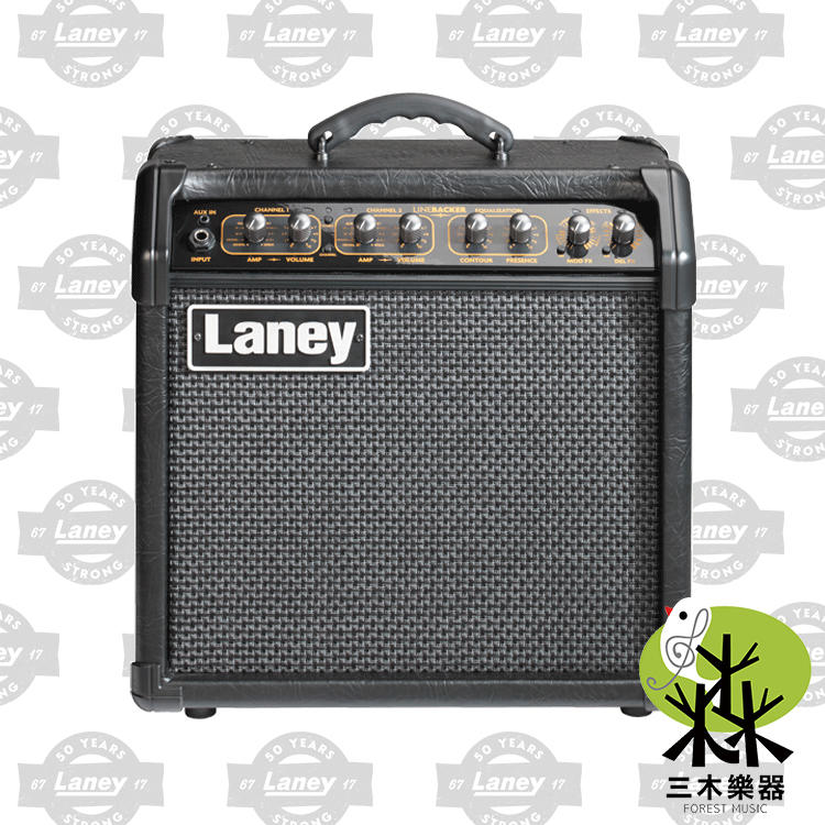 【三木樂器】公司貨 Laney LR20 電吉他 音箱 電吉他音箱 吉他音箱 LINEBACKER 內建數位效果器