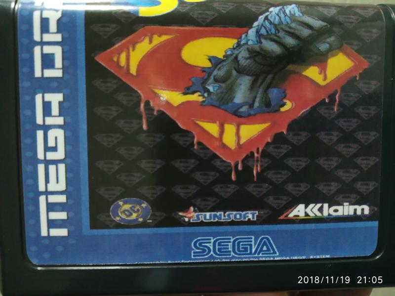 SEGA-MD卡帶 超人2（注意說明）