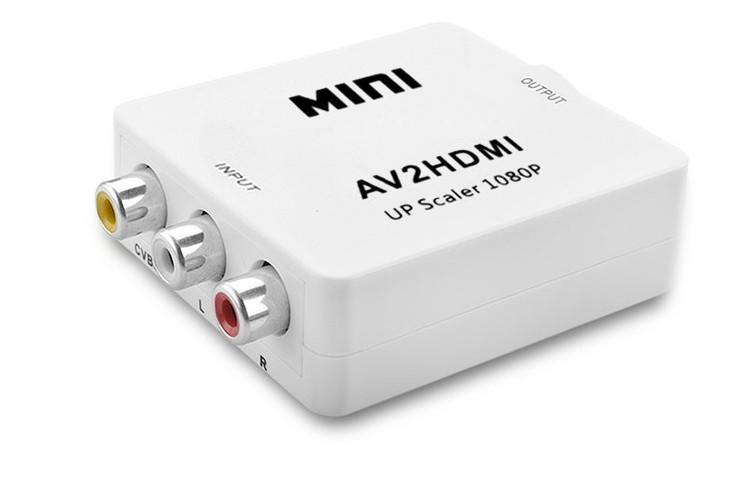 AV轉HDMI  AV2HDMI  AV端子轉HDMI轉接盒