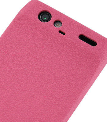 【GooMea】買2免運 Seepoo Motorola RAZR XT910 超軟Q 矽膠套 手機套 保護套 包膜適用 紅色,粉色