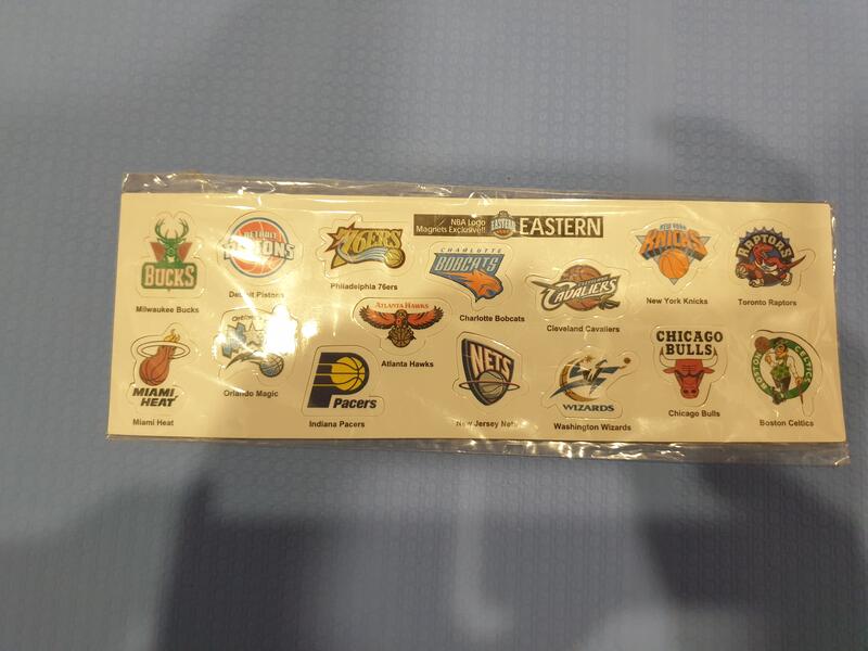 NBA 東區球隊隊徽磁鐵