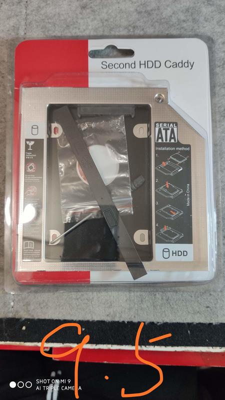 ＠金狗唄電腦＠『 筆電用 』DVD 轉 SATA 硬碟 HDD Caddy 12.7mm 9.5mm 9.0轉接架 擴充