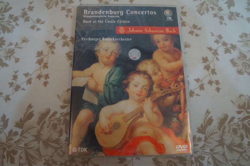 Bach: Brandenburg Concertos 巴哈-布蘭登堡協奏曲DVD