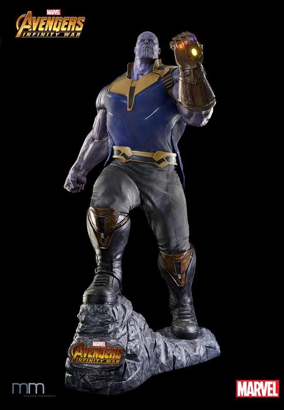 【異想空間】1:1等身大 復仇者聯盟3 反派 薩諾斯 Thanos 雕像(非hot toys sideshow)