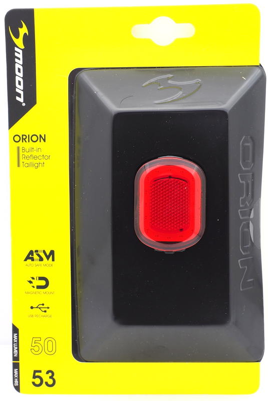 艾祁單車 MOON ORION USB 充電式尾燈 超高亮度自行車後燈磁力安裝拆卸快速方便