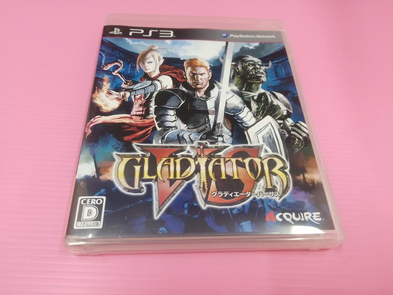出清價! 網路最便宜 SONY PS3 2手原廠遊戲片 Gladiator Versus 神鬼戰士VS 賣250而已