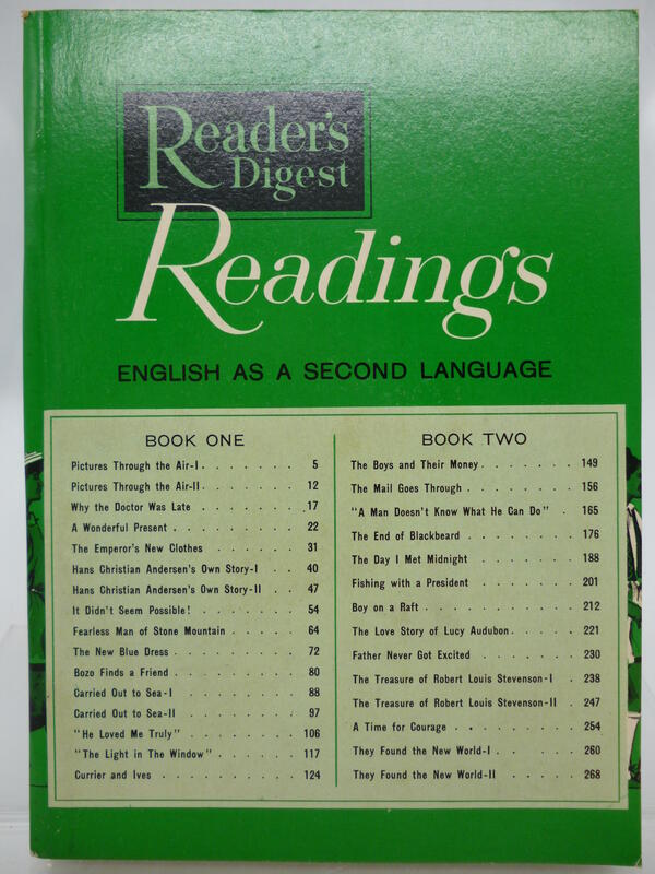 【月界二手書店2】Reader's Digest Readings（絕版）_英文讀者文摘_1975年　〖語言學習〗CDL