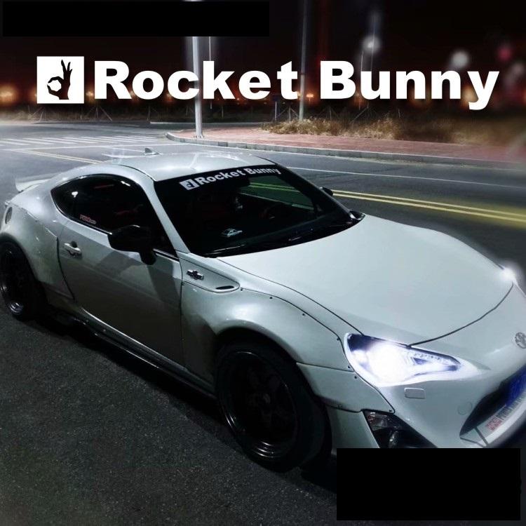 🔥現貨發出🔥火箭兔ROCKET BUNNY貼紙改裝車貼BRZ寬體套件貼紙