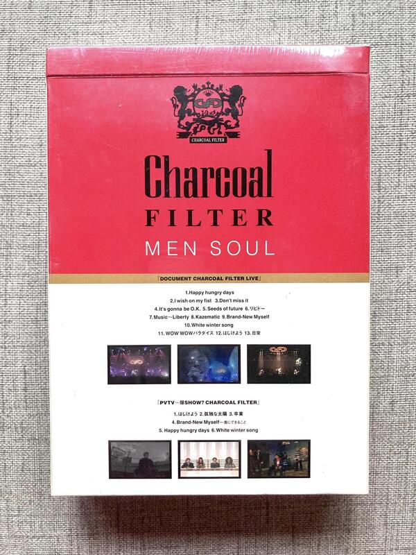 現貨日版絕版CHARCOAL FILTER MEN SOUL DVD（日本2區） | 露天市集| 全