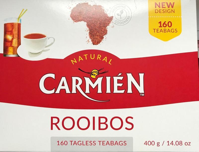 Costco 好市多 CARMIEN ROOIBOS TEA 南非博士茶 國寶茶 2.5gX160包