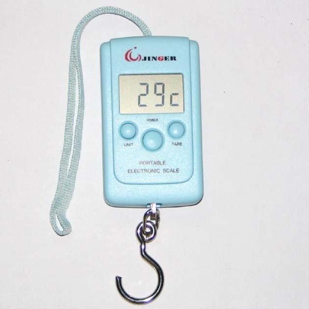 秤 方型秤 手提電子秤,規格10/20/40kg,測溫 去皮,廚房 釣魚 等;吊秤;手提秤;拉力計,拉力器
