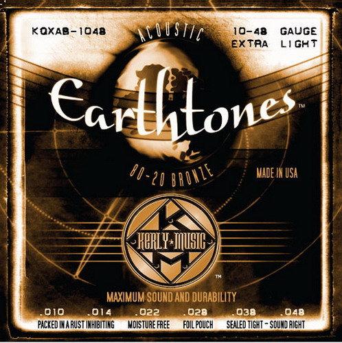 ☆唐尼樂器︵☆ Kerly Earthtones 冰火弦 KQXAB-1048 (10-48) 80/20黃銅木吉他弦