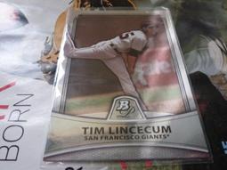 2014 Bowman #73 Tim Lincecum San Francisco Giants NrMt
