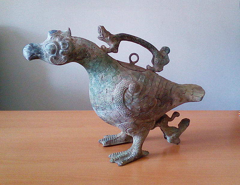 銅器 鳥尊 酒器 装飾品 現代工芸品美術品 置物 銅器 鳥尊 酒器 装飾品 現代工芸品美術品 置物 【公式通販】