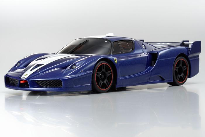 ※宏大※(全新)KYOSHO MINI-Z RWD/MR03W用車殼(MZX211MB) Ferrari FXX (藍)