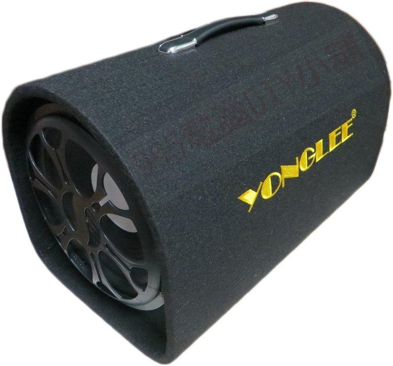 《995電腦》YONGLEE 10寸 10吋 隧道式音箱 大功率低音砲 AC110V/12V/24V 汽車重低音喇叭