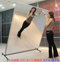 鏡子超重量輕安全體育鏡子牢不可破的鏡像移動  羽量級膜鏡子舞蹈體育鏡子 ！ 牢不可破的鏡子