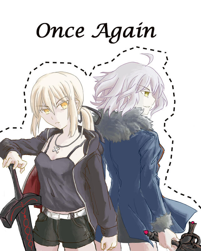 [Fate/GO]《Once Again》同人小說/黑王x黑貞/SnowTrace拓語