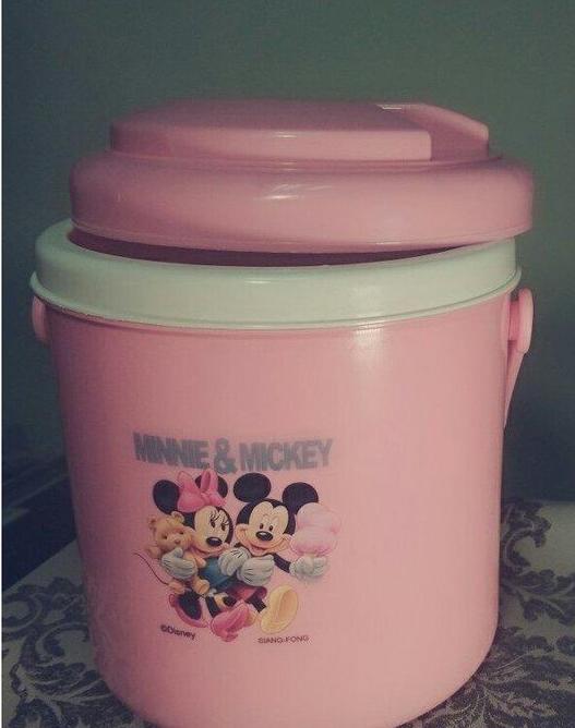 [Red Man] Micky Minnie Minnie Ice Bucket Pink 2L