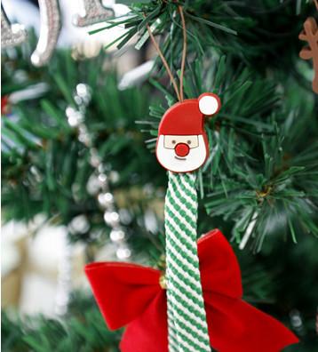 ❤正韓國現貨❤ monopoly~ Christmas 聖誕老人與麋鹿 斜紋相機腕繩+卡片組~ 聖誕老人