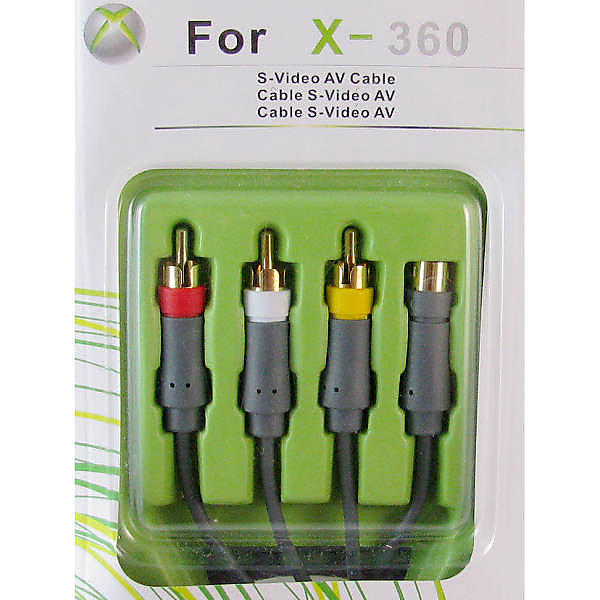 XBOX 360主機專用AV線+S端子 二合一影像音源線 Wii專用影音輸出線 1.8米長