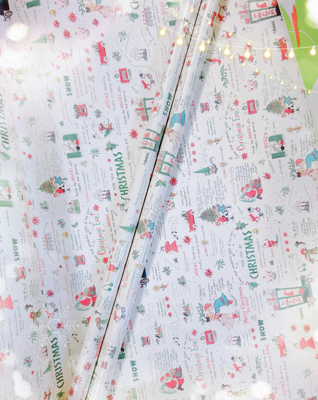 【妙麗兒】藝術設計高質感 -NO.226 聖誕快樂藝術包裝紙 背景裝飾 卡片 書皮紙推薦