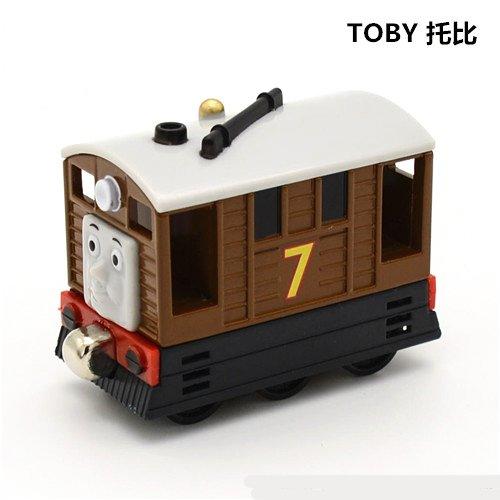 高品質合金小火車-托比-湯瑪士小火車/磁性小火車頭/兒童火車玩具/聖誕禮物