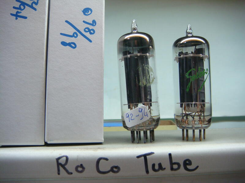 【Ro-Co Tube】真空管: 義大利 FIVRE 6CG7/6FQ7 真空管 ( 一對 )#1