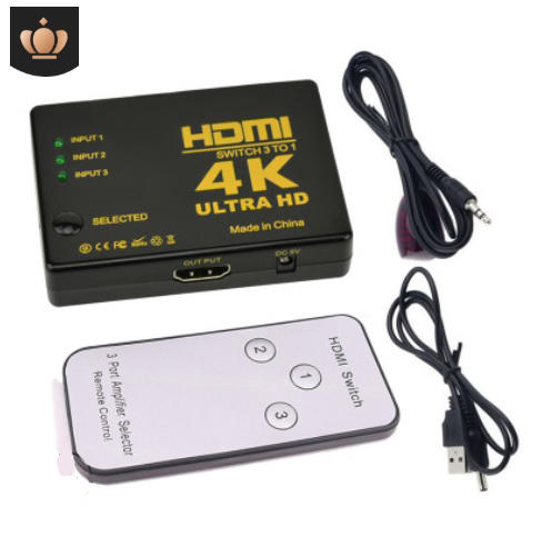 支援4K 2K 遙控切換 HDMI 切換器 3進1出  三進一出 50米1080p HDMI單網線 延長器線