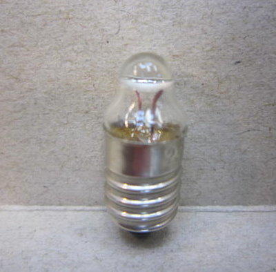 2.2V筆型手電筒用燈泡 E10-0.25A