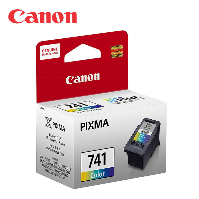 ∞OA-shop∞含稅Canon CL-741彩色原廠墨水匣 MG4170.4270.MX517.527