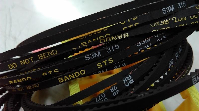 皮帶 BANDO STS 315-S3M W=3.3-3.5mm
