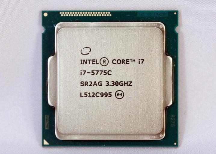 附發票 Intel Core i7-5775C 3.3G 65W最強內顯Iris Pro 6 正式CPU 二年保 送風扇
