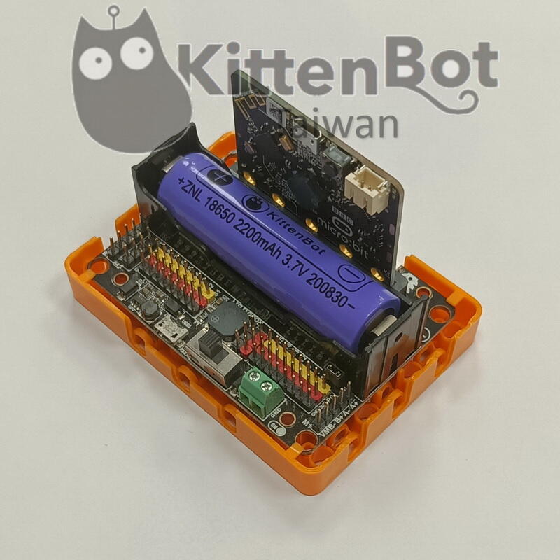 【kittenbot 台灣】動力伙伴創客版 Microbit V2 / V2.2 + Robotbit含底座