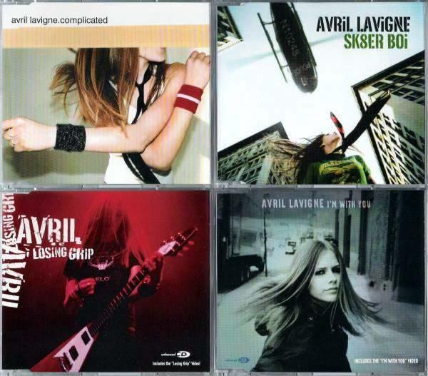 AVRIL LAVIGNE Complicated Sk8er Boi Losing Grip I'm With You