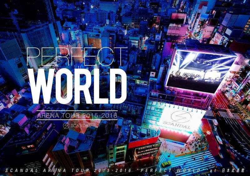 代訂 4/13 ESBL-2438 SCANDAL TOUR 2015-2016「PERFECT WORLD」DVD