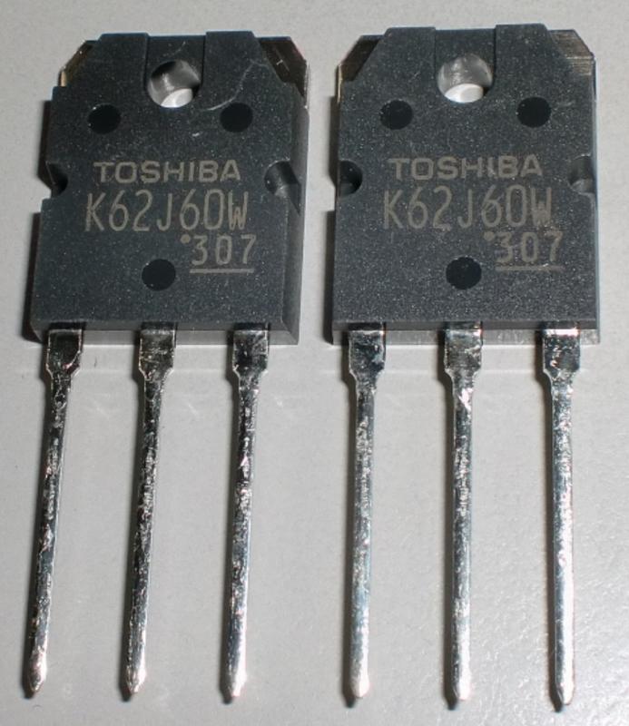場效電晶體 (TOSHIBA TK62J60W ) TO-3P(N-CH) 600V 61A 40mΩ 400W