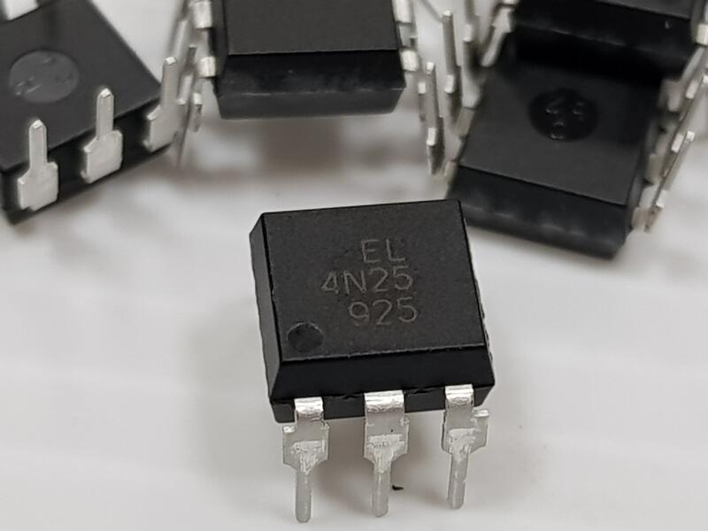 全新LE  4N25 Optocoupler Pinout光電耦合元件光耦合器 光隔離器 光電隔離器