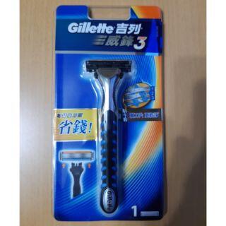 Gillette 吉列 威鋒3 吉列威鋒3 附 一個刮鬍刀架 + 一個刀頭