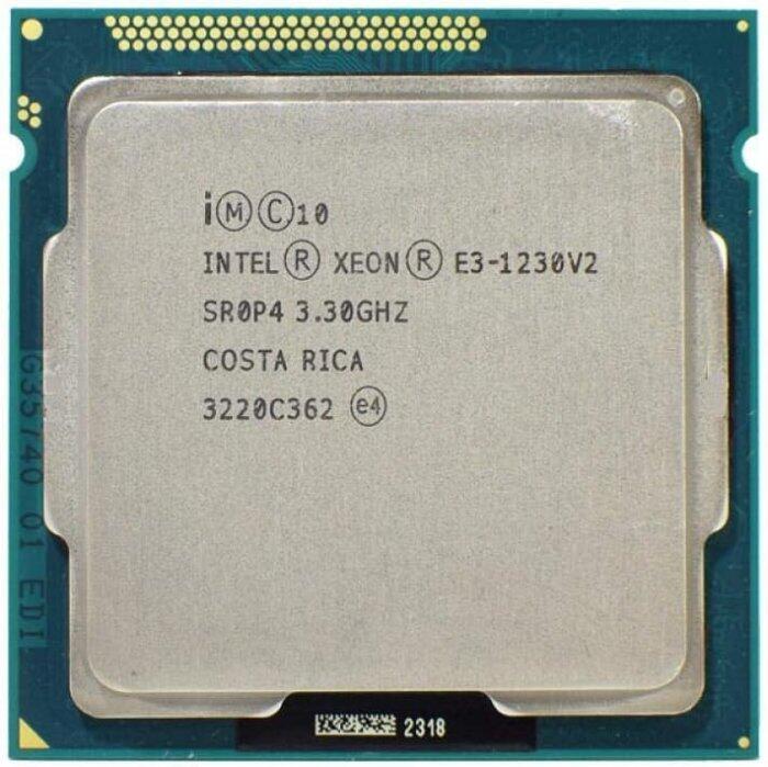 售 Intel 1155(三代) E3-1230 V2 @過保良品 含原廠拆機銅底風扇@