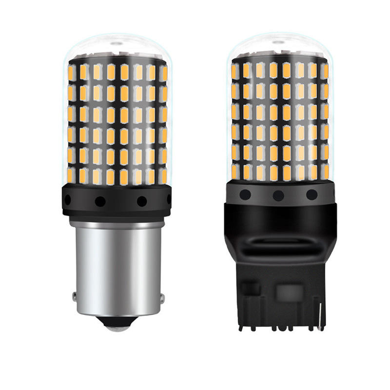 改裝精品 T20 1156 方向燈 防錯報 解碼 LED 防報警 防快閃 144晶 免用 LED電阻 繼電器